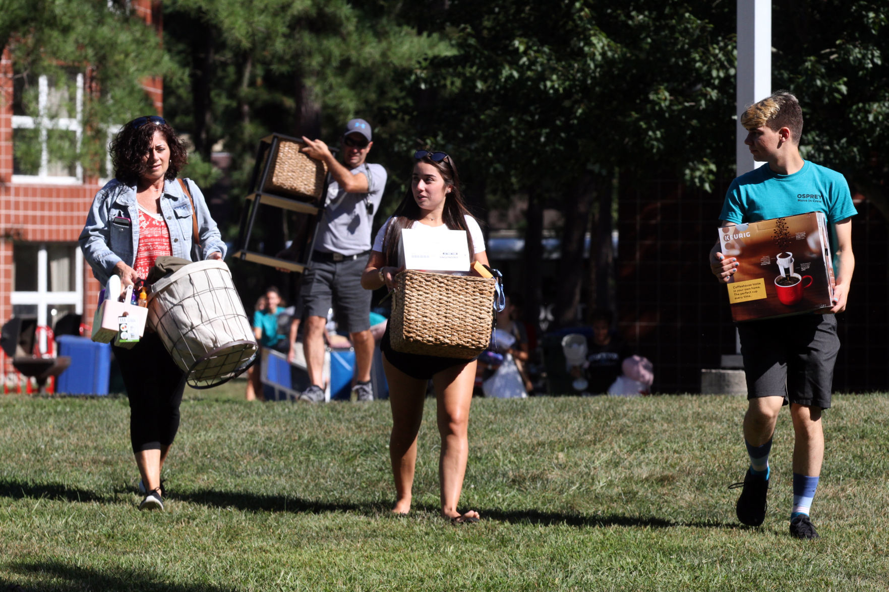 Stockton move in day